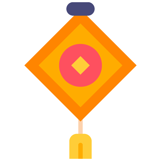 Icono de amuleto chino